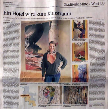 Ein Hotel wird zu Kunstraum